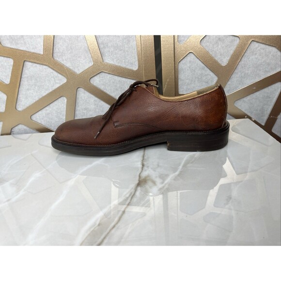 Martin Dingman Italy Oxford Derby Dress Shies Men Uk 8 Us 9 Brown Lace Up Vibram main image 8